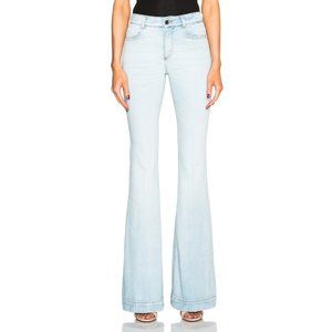 Stella McCartney BRAND NEW With tags -  The 70s Flare Jeans   Faded Pale Blue
